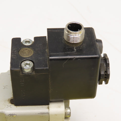 Parker H1 6WXBG619000FC 3 Position Solenoid Valve 120V Coil 145 PSI