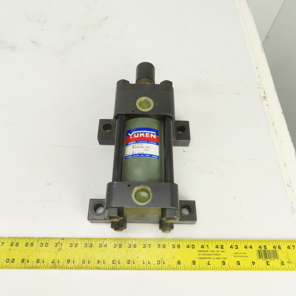Yuken CJT70-LA80B45R-ABA Double Acting Hydraulic Cylinder 80mm Bore 45mm Stroke