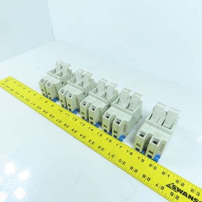 Bussman CH142G 50A Double Fuse Holder 660V AC Lot Of 5
