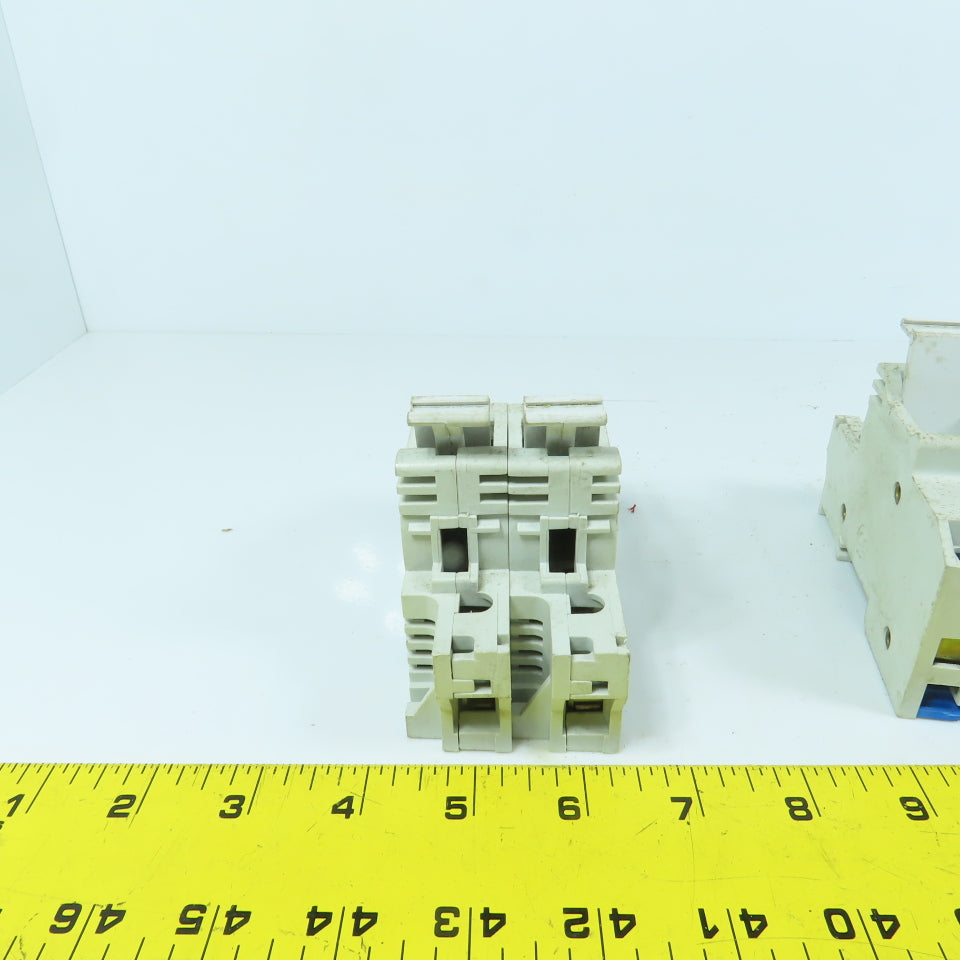 Bussman CH142G 50A Double Fuse Holder 660V AC Lot Of 5