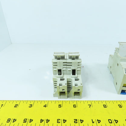 Bussman CH142G 50A Double Fuse Holder 660V AC Lot Of 5