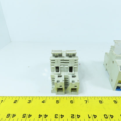 Bussman CH142G 50A Double Fuse Holder 660V AC Lot Of 5
