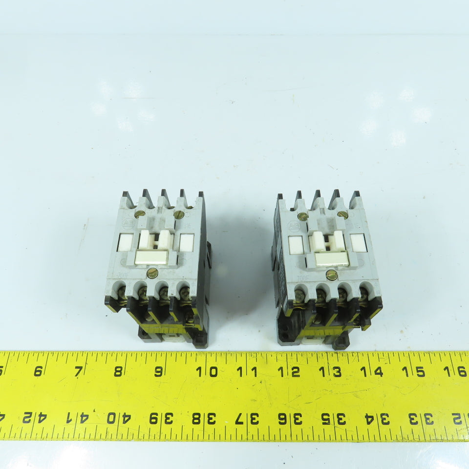 Allen Bradley 700-F310A1 Control Relay 120V Coil 600V Max Lot Of 2