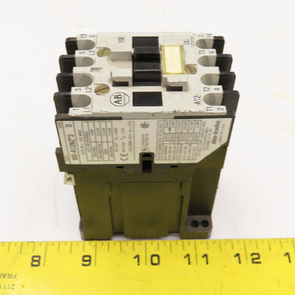 Allen Bradley 100-A12NZ*3 600V 10Hp 12A Contactor Relay 24VDC Coil