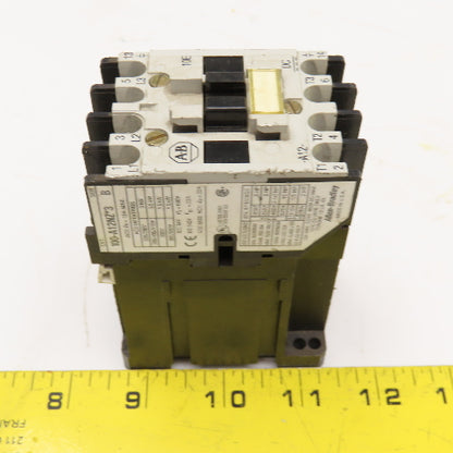 Allen Bradley 100-A12NZ*3 600V 10Hp 12A Contactor Relay 24VDC Coil