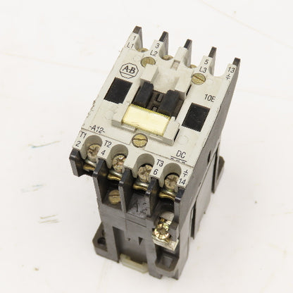 Allen Bradley 100-A12NZ*3 600V 10Hp 12A Contactor Relay 24VDC Coil