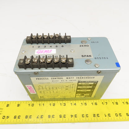 Scientific Columbus XL 3-1K5P-A7 5A 120V 60Hz Process Control Watt Transducer