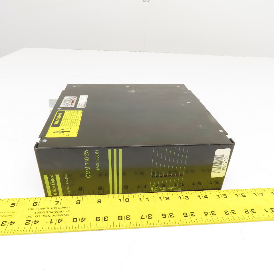 Atlas Copco 4240 0308 81 QMM 340 25 Controller Drive 240VAC 25A