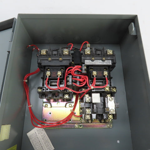Allen Bradley 505-AAXD-3-102 Size 1 Reversing Contactor 120V Coil 3HP W/Overload