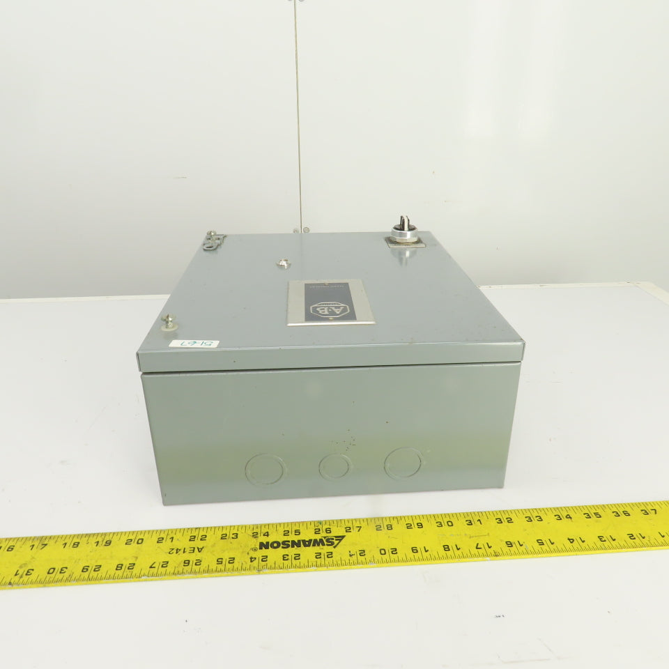Allen Bradley 505-AAXD-3-102 Size 1 Reversing Contactor 120V Coil 3HP W/Overload