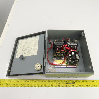 Allen Bradley 505-AAXD-3-102 Size 1 Reversing Contactor 120V Coil 3HP W/Overload