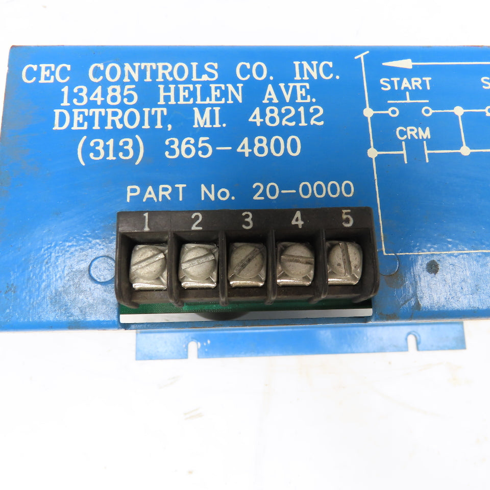 CEC Controls 20-0000 Glitch Gobbler 120V CRM Relay Module
