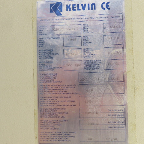 Kelvin KUN15.05.CAB 1450W Electrical Enclosure Air Conditioner 230V 1PH