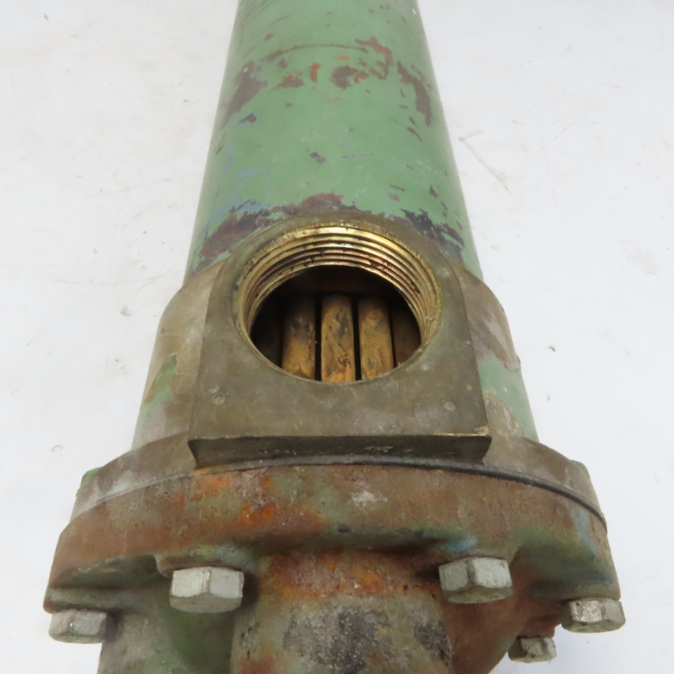 American Standard 5-030-05-036-005 Brass Shell & Tube Heat Exchanger 5" x 36"