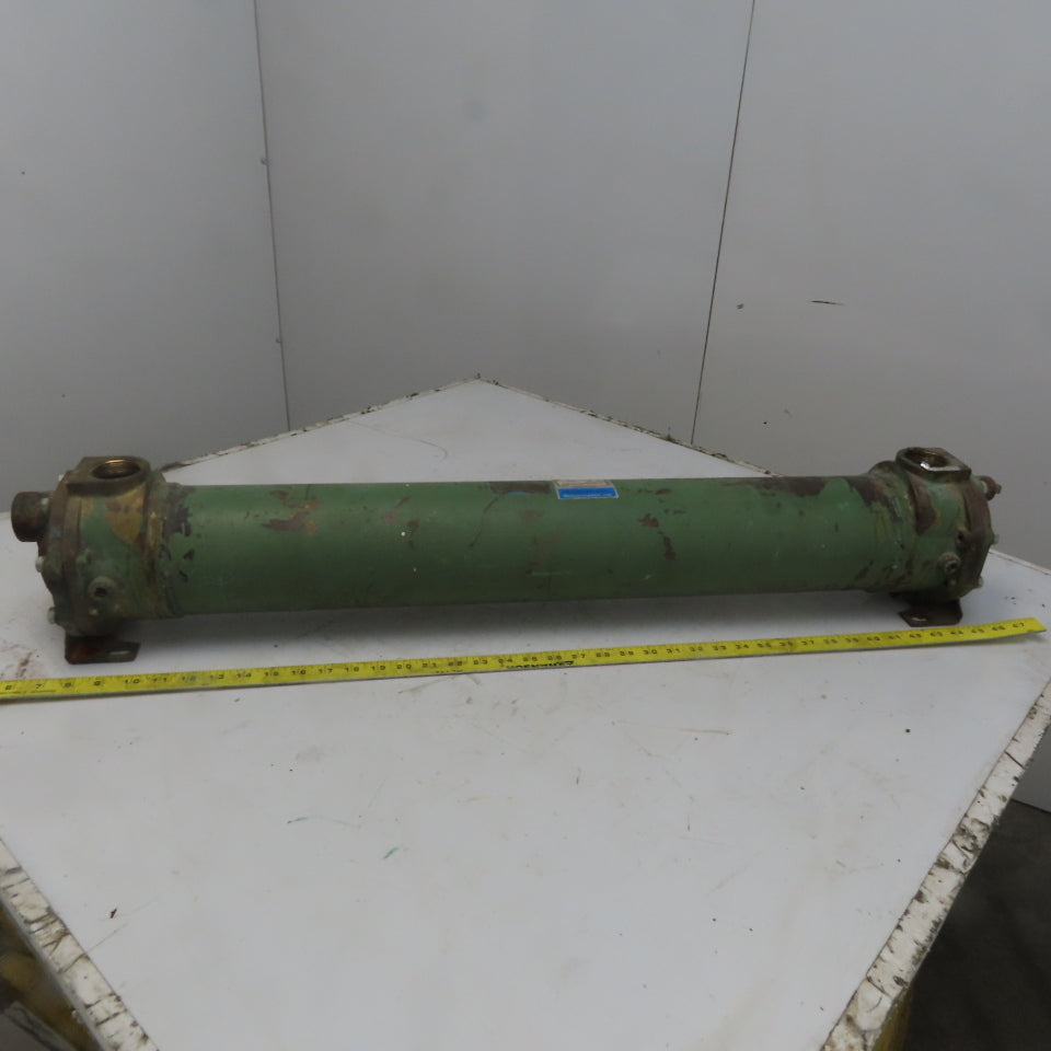 American Standard 5-030-05-036-005 Brass Shell & Tube Heat Exchanger 5" x 36"