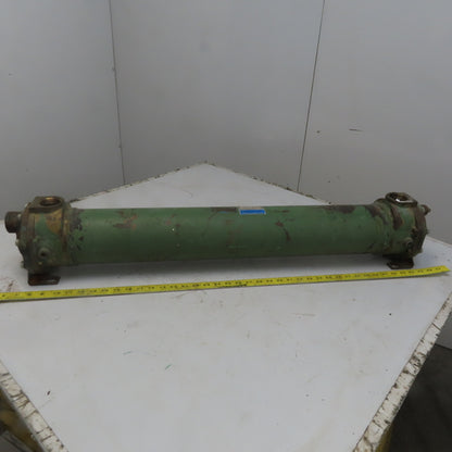 American Standard 5-030-05-036-005 Brass Shell & Tube Heat Exchanger 5" x 36"