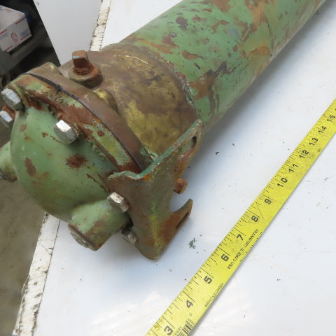 American Standard 5-030-05-036-005 Brass Shell & Tube Heat Exchanger 5" x 36"