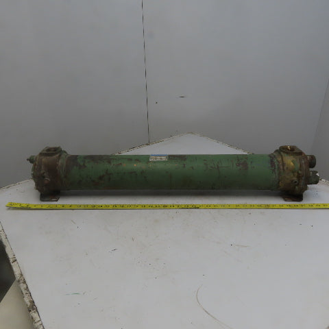 American Standard 5-030-05-036-005 Brass Shell & Tube Heat Exchanger 5" x 36"