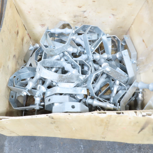 6" Pipe Roller Hanger Galvanized Steel Lot Of 75