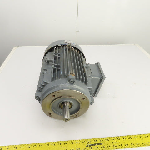 P. Bacci FC132MFECC 7/10HP AC Electric Motor 1640/3360RPM 380V 3PH 60HZ W/Brake
