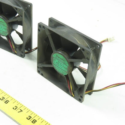 Panaflo 3E24A0-SA DC Brushless 3Pin Cooling Fan 24VDC Lot Of 2