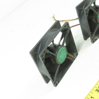Panaflo 3E24A0-SA DC Brushless 3Pin Cooling Fan 24VDC Lot Of 2