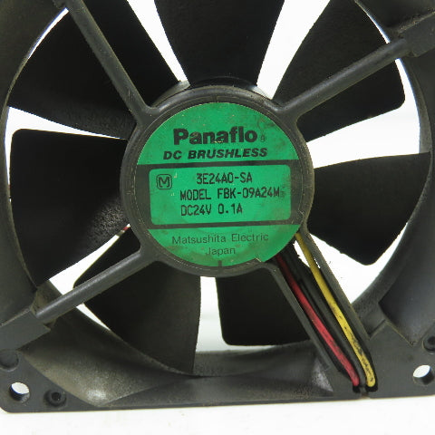 Panaflo 3E24A0-SA DC Brushless 3Pin Cooling Fan 24VDC Lot Of 2