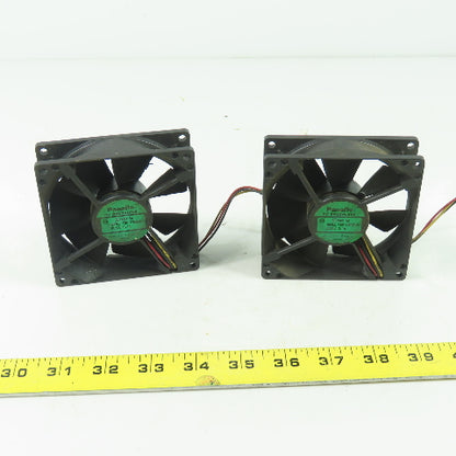 Panaflo 3E24A0-SA DC Brushless 3Pin Cooling Fan 24VDC Lot Of 2