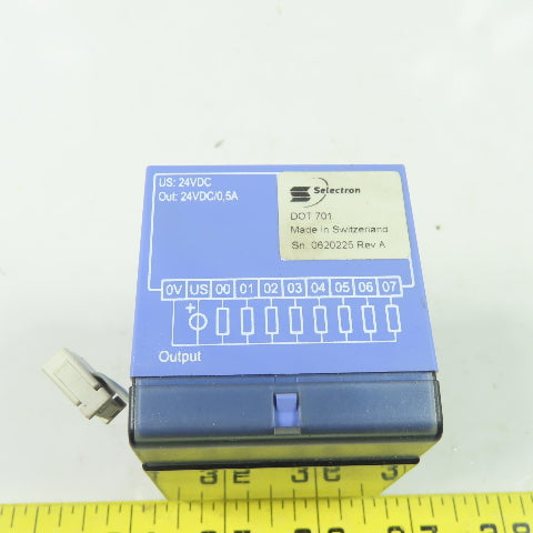 Selectron DOT 701 Digital Output Module 24VDC 0.5A