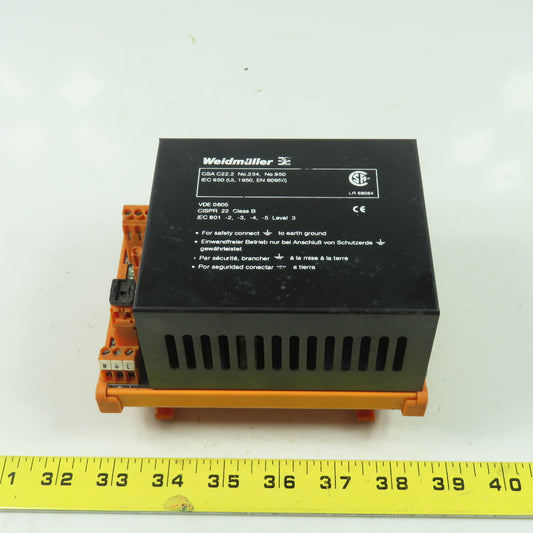 Weidmuller VDE 0805 Class B Power Supply Assembly CISPR 22