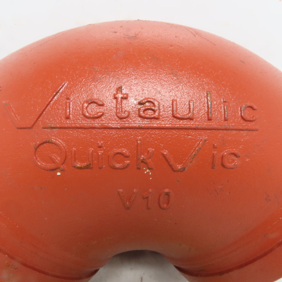 Victaulic V10 6" 90° Elbow Grooved End Ductile Iron Fitting 400PSI