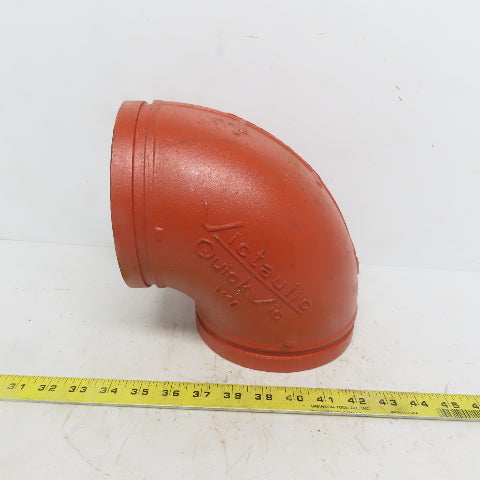 Victaulic V10 6" 90° Elbow Grooved End Ductile Iron Fitting 400PSI