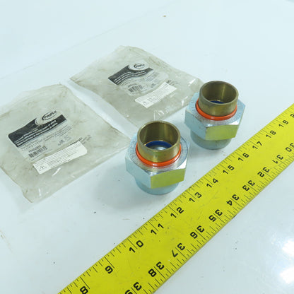 Proflo PFXCCS55 1-1/4" FIP x 1-1/4" Sweat Dielectric Union Lot Of 2