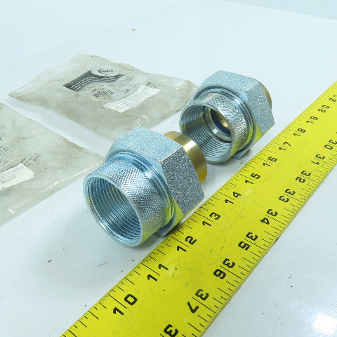 Proflo PFXCCS55 1-1/4" FIP x 1-1/4" Sweat Dielectric Union Lot Of 2