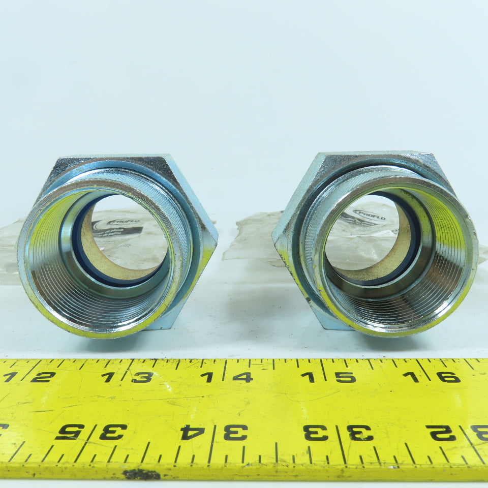 Proflo PFXCCS55 1-1/4" FIP x 1-1/4" Sweat Dielectric Union Lot Of 2