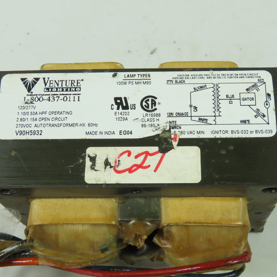 Venture Lighting V90H5932 Coil Ballast Kit 120/277V