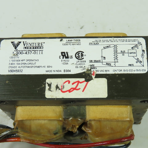 Venture Lighting V90H5932 Coil Ballast Kit 120/277V