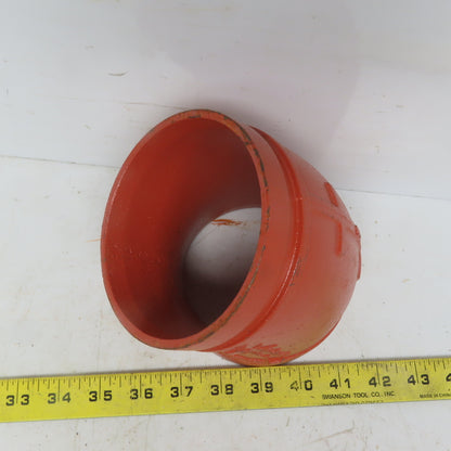 Victaulic V11 4" 45° Elbow Grooved End Ductile Iron Fitting 4/114.3 400PSI