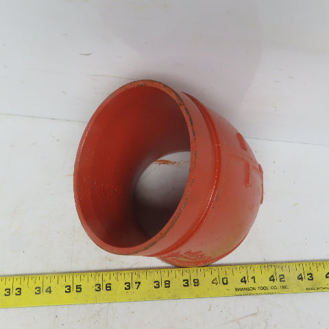 Victaulic V11 4" 45° Elbow Grooved End Ductile Iron Fitting 4/114.3 400PSI