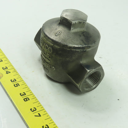 Bivco CF8M 3/4" Stainless Steal Swing Check Valve