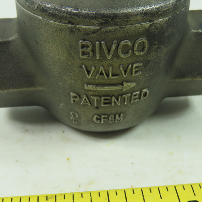 Bivco CF8M 3/4" Stainless Steal Swing Check Valve
