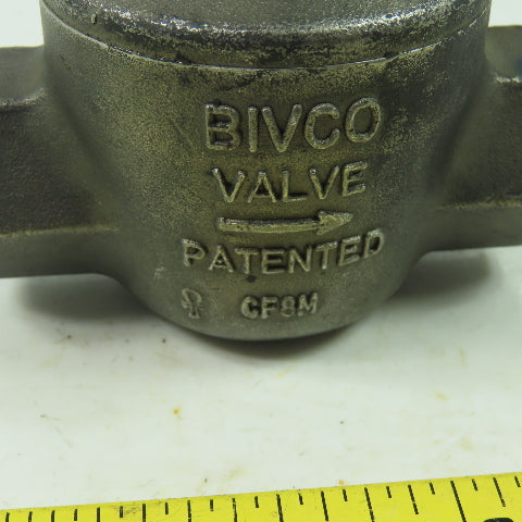 Bivco CF8M 3/4" Stainless Steal Swing Check Valve