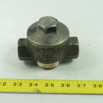 Bivco CF8M 3/4" Stainless Steal Swing Check Valve