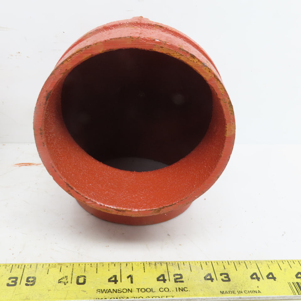 Victaulic V10 3" 90° Elbow Grooved End Ductile Iron Fitting 400PSI Lot of 2