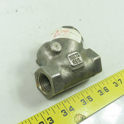 Watts 1/2-200 316 Swing Check Valve Stainless Steel