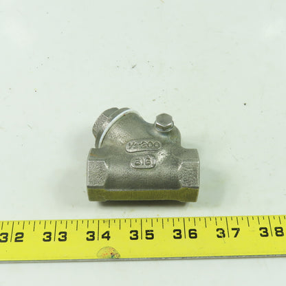 Watts 1/2-200 316 Swing Check Valve Stainless Steel