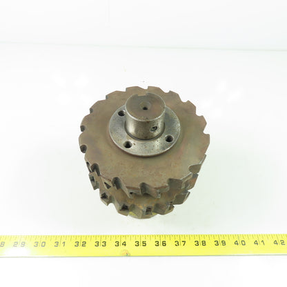 5" Double Indexable Mill Cutter Tool Holder Quick Change Bore