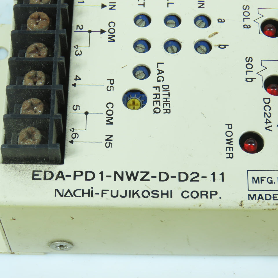 Nachi EDA-PD1-NWZ-D-D2-11 Amplifier for Proportional Valve