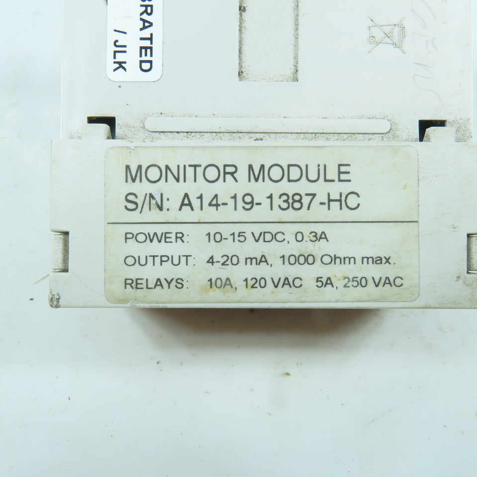 Analytical Technololgy Monitor Module 10-15VDC 14577 Style (No Cover)