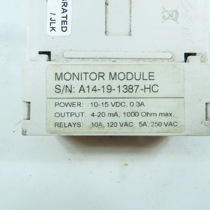 Analytical Technololgy Monitor Module 10-15VDC 14577 Style (No Cover)